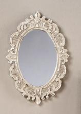CreamWallMirrors11inchesOval.JPG